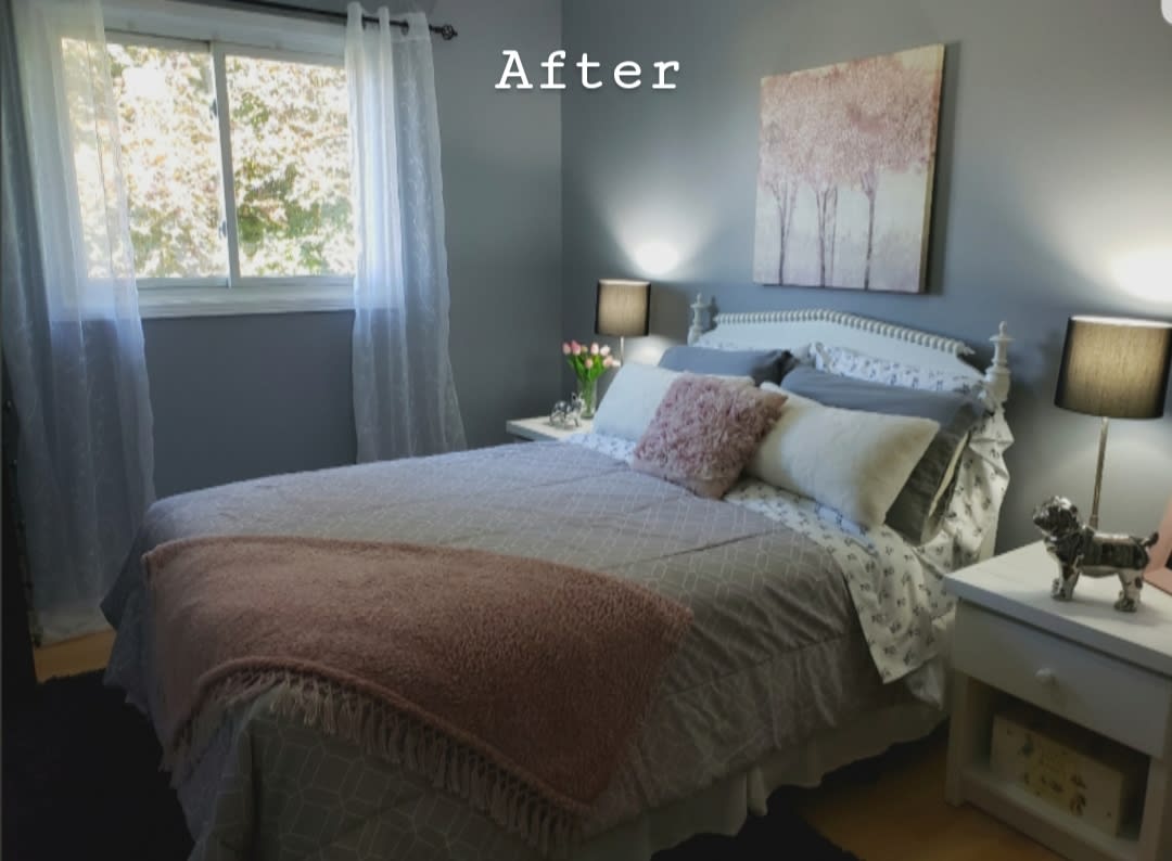 bedroom transformation